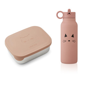 Набор для обеда LIEWOOD Joni Lunch Box Set Cat Rose Набор для обеда LIEWOOD Joni Lunch Box Set Cat Rose